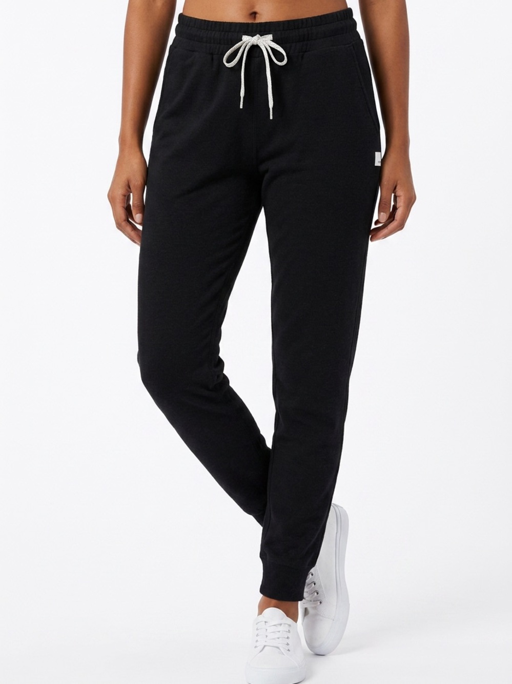 VUORI | Dark Charcoal Gray Jogger Pants with Drawstring Waist Women’s Size Small
